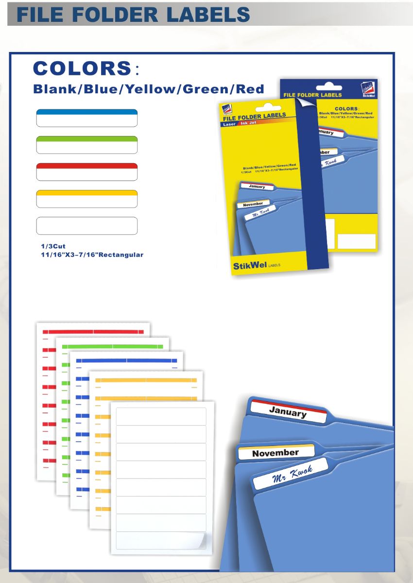 File Folder Label